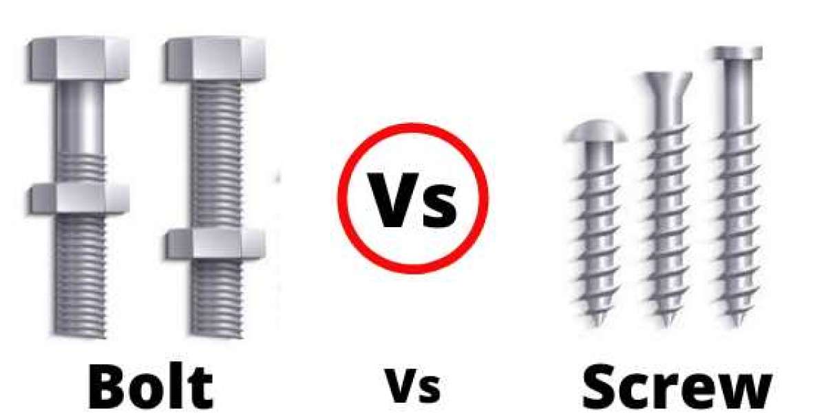 Difference Between Screw And Bolt