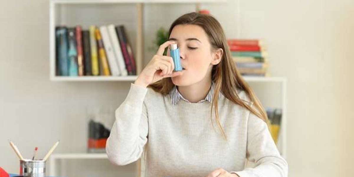 Managing Asthma Symptoms with Blue Inhaler