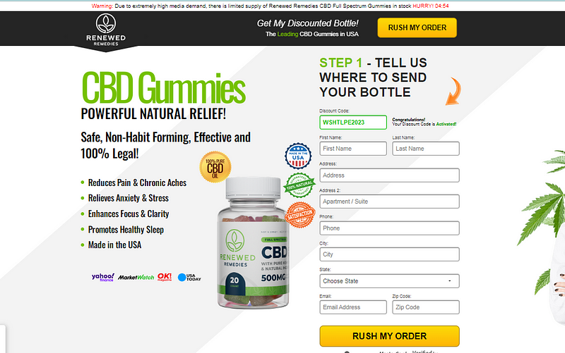 renewed-remedies-cbd-gummies-price