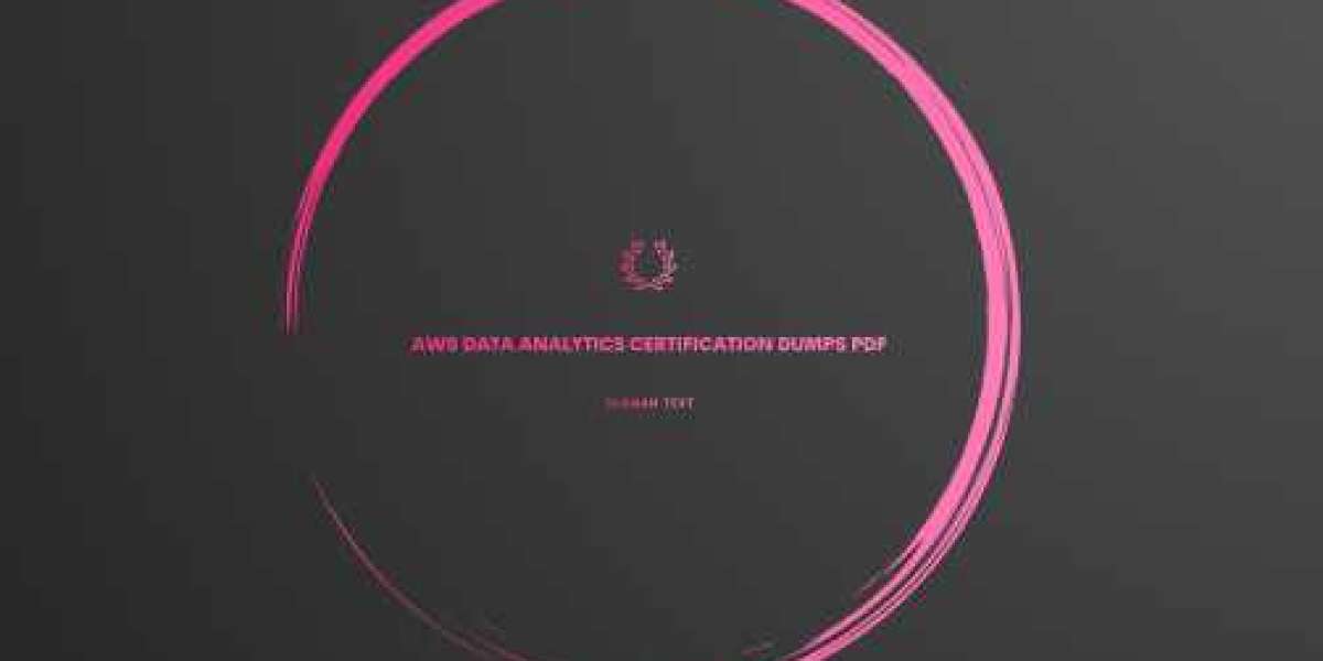 AWS Data Analytics Certification Dumps PDF: Reliable Study Material