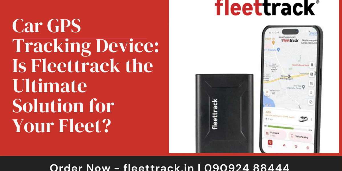 Car GPS Tracking Device – Buy the Best Car Tracker from Fleettrack Now