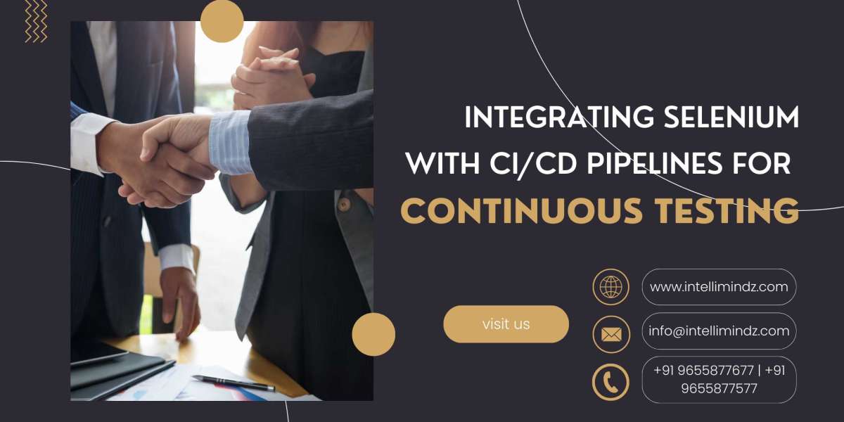 Integrating Selenium with CI/CD Pipelines for Continuous Testing