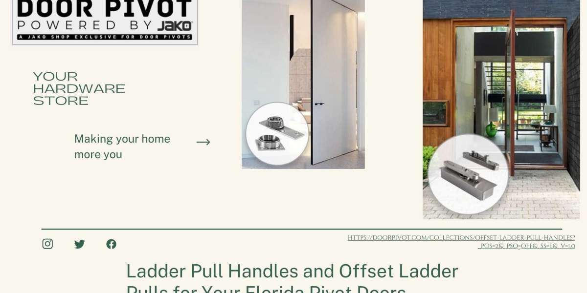 The Versatility of Ladder Pull Handles and Offset Ladder Pulls for Your Florida Pivot Doors.