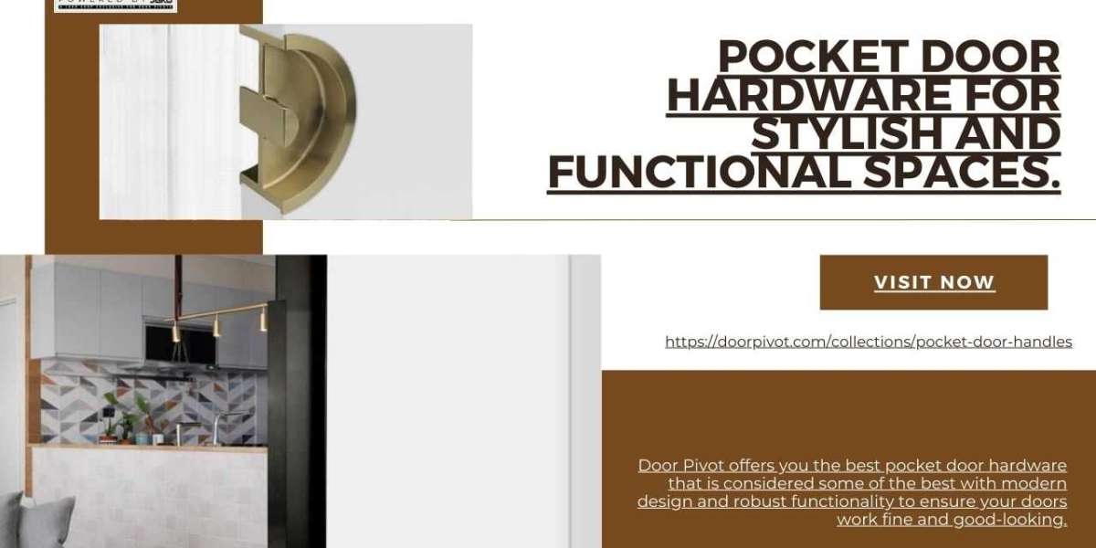 Modern Pocket Door Hardware for Stylish and Functional Spaces.