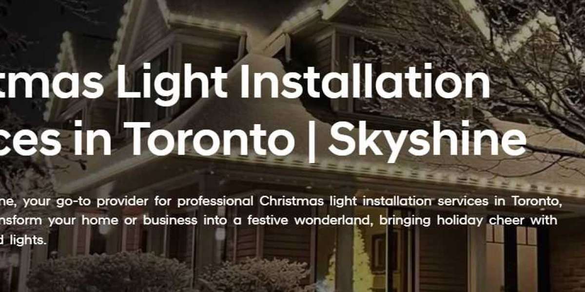 Make Your Holidays Shine with Skyshine’s Christmas Light Installation Services in Toronto